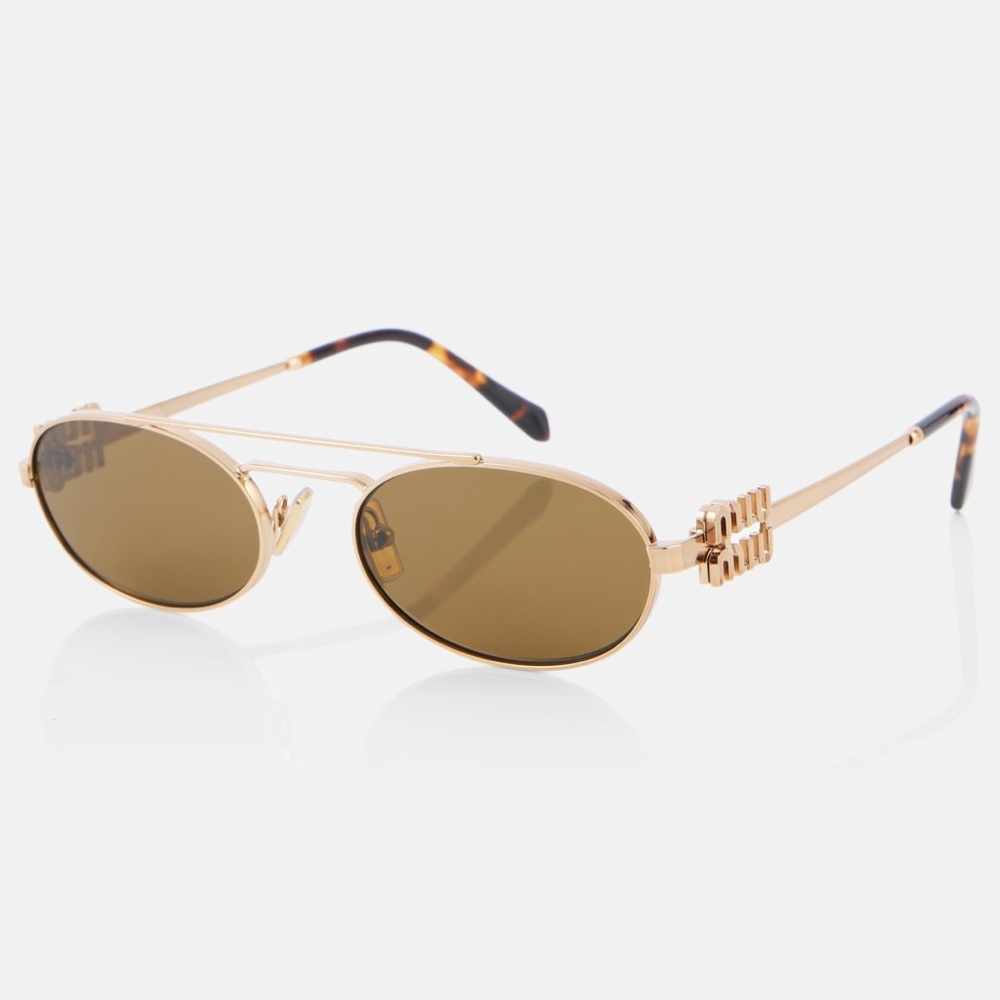 Authentic Miu Miu Logo Oval Eyewear - Picture 9 of 13